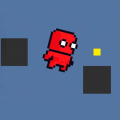 Red Hardcore Platformer - LitGamez